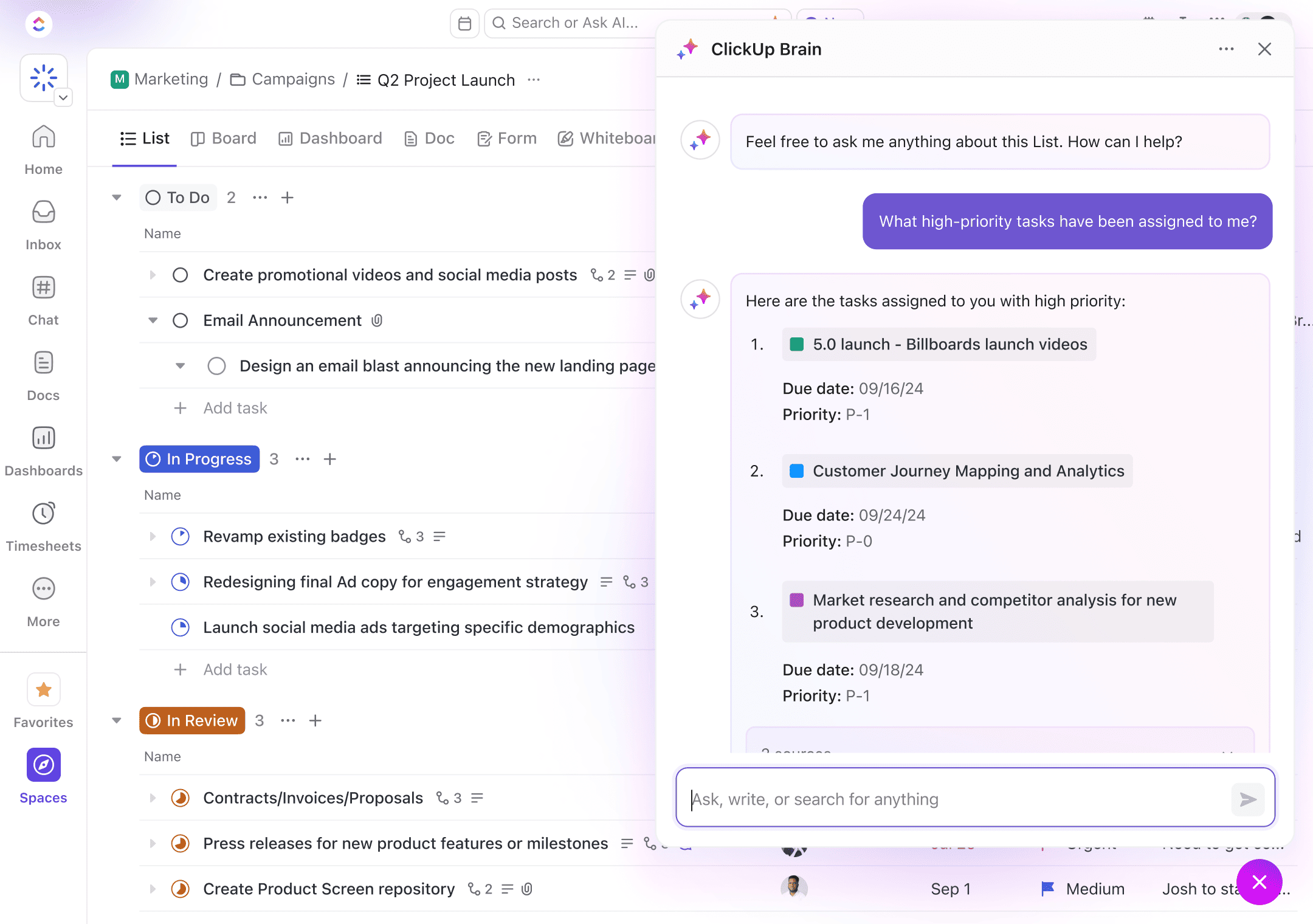 ClickUp — ClickUp AI