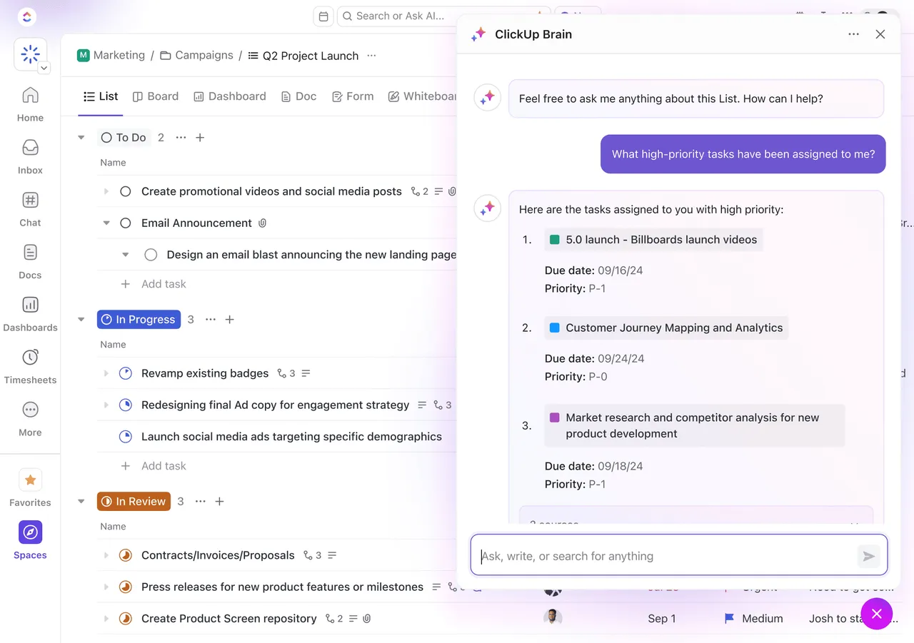 ClickUp — ClickUp AI